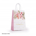 Marco de fotos blanco 10 x 15 cm con bolsa de regalo de comunión