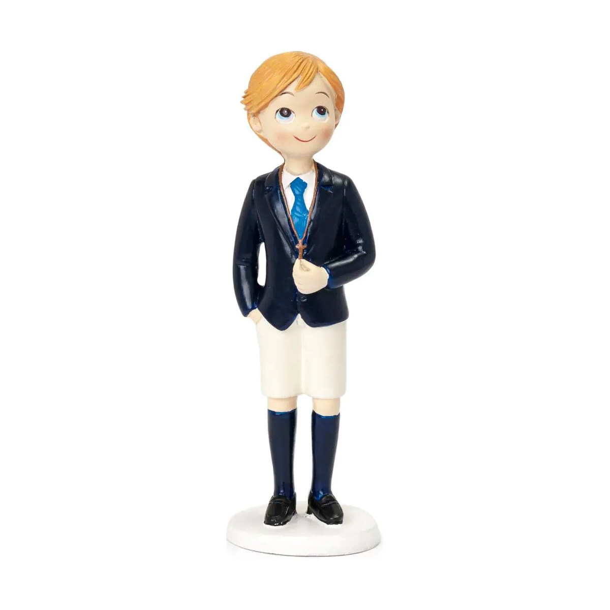 Figura de niño de comunión con pantalón corto