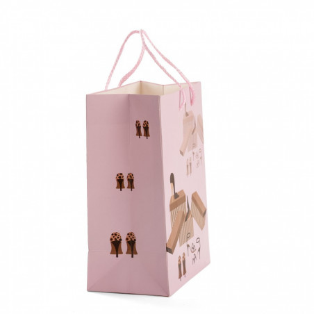 Neceser de yute con bolsa para regalo
