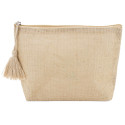 Neceser de yute con bolsa para regalo