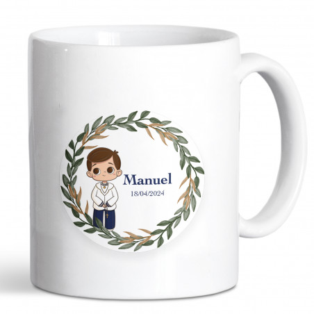Recuerdo Comunión Niño Tazas Personalizadas