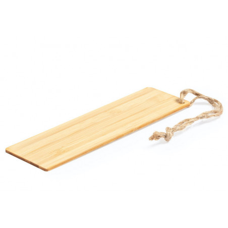 Marcapágina para bautizo original de bambú