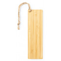 Marcapágina para bautizo original de bambú