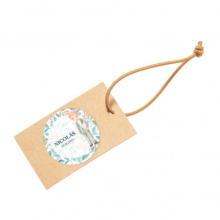 Handtag personalizado para detalles mi primera comunión niño