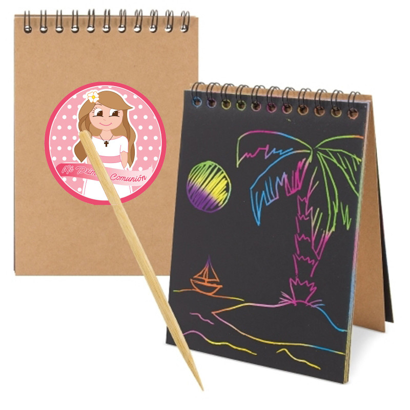 Detalles Originales Comunión Libreta Mágica Personalizada