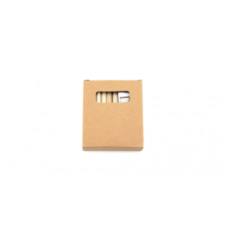 Caja de lápices de colores personalizada y pulsera comunión niña