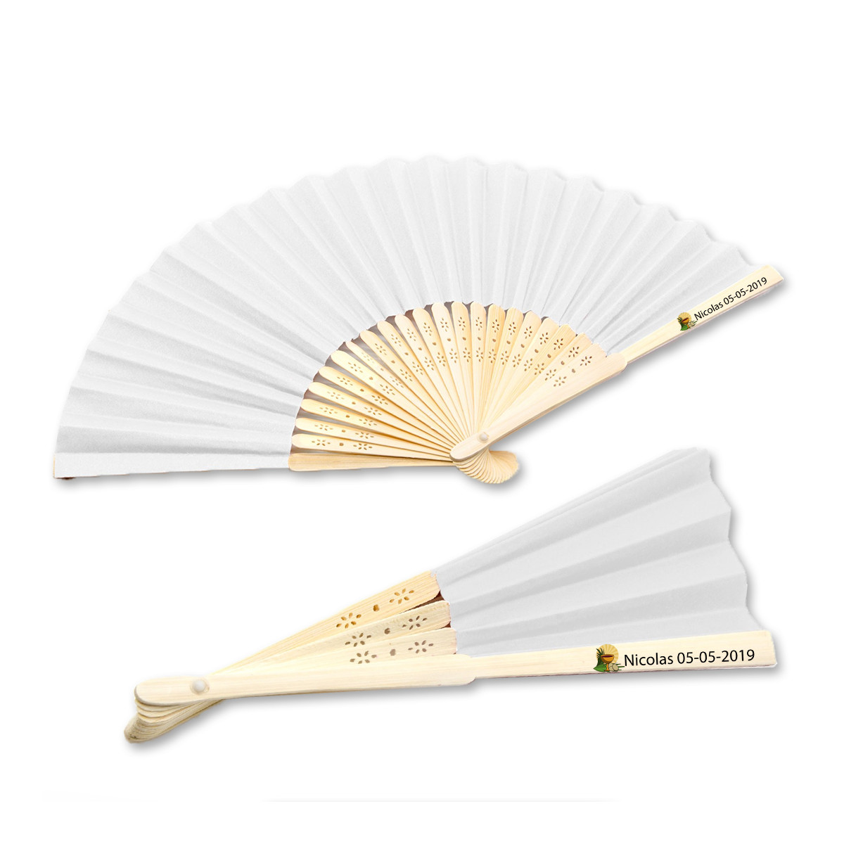 Abanico Personalizado Para Comunión