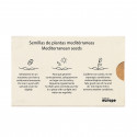 Cápsulas de semillas para huerto con adhesivo personalizado