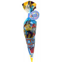 Cono de chuches en mochila de patito para detalles niños
