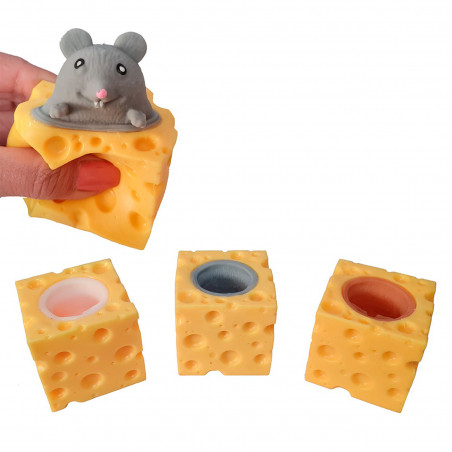juguete antiestrés para apretar ratón