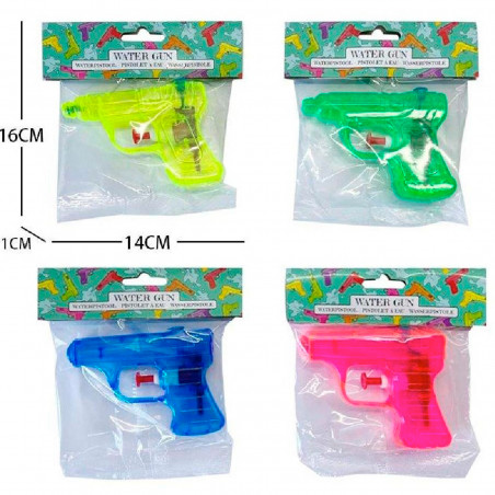 Pistola de agua transparente para niños