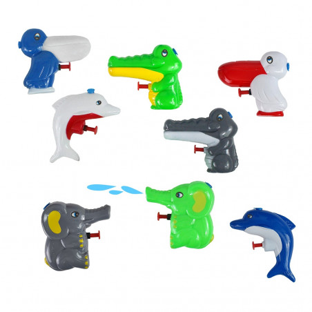 Pistola de agua con forma de animales divertida para jugar