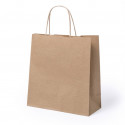 Neceser en bolsa kraft con adhesivo personalizado para detalles graduación chica