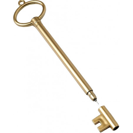 Llave bolígrafo con etiqueta kraft personalizada para eventos
