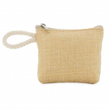 Monedero para mujer con Asa Rústica en Caja Kraft Personalizada