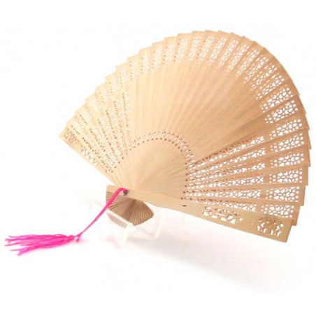 Detalles Baratos Personalizados Abanico Madera