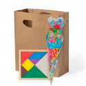 Recuerdos para Niños Cono de Chuches con Puzzle en Bolsa