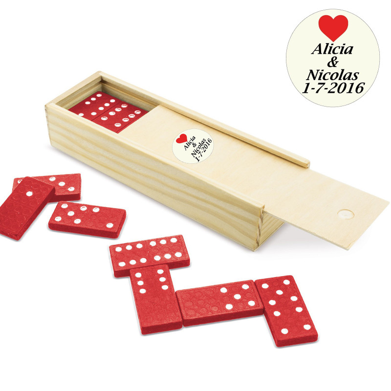 Juego de dominó personalizado: un detalle con historia para compartir