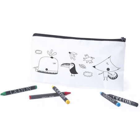 Estuche para colorear personalizado para bautizo