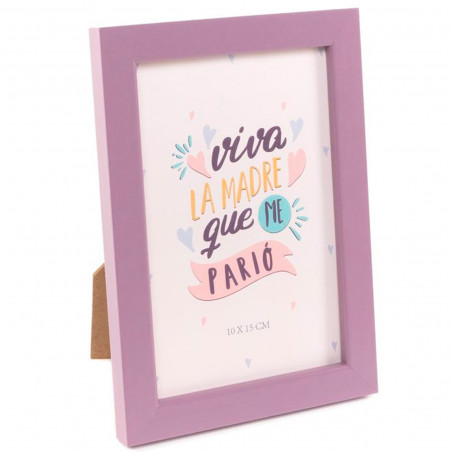 Portafotos con mensaje simpático para detalles madre