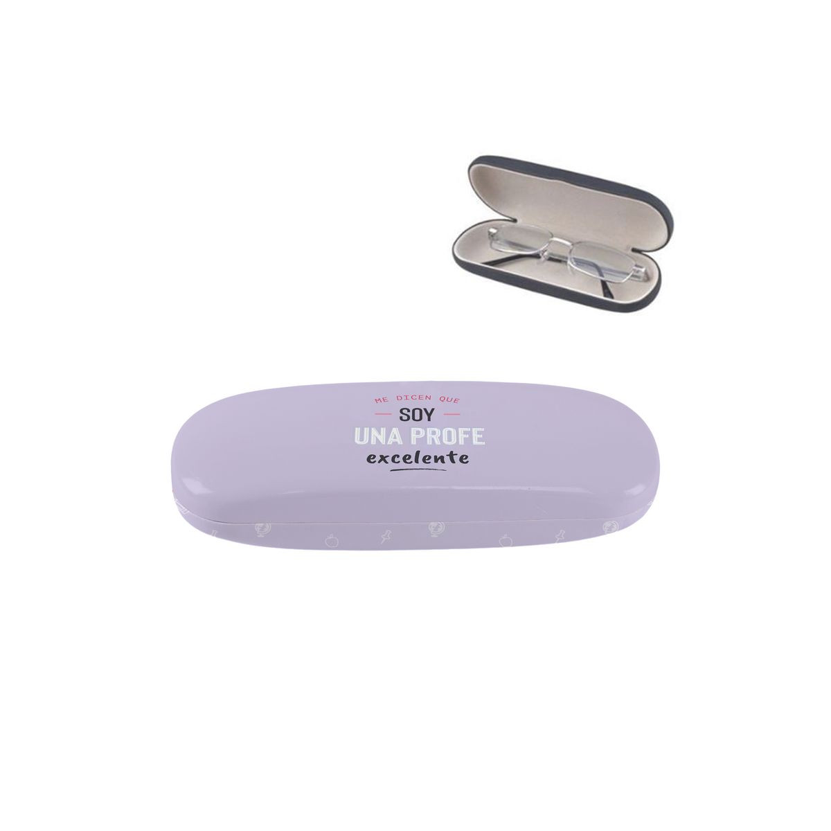 Funda para gafas rígida para regalo a un profesor