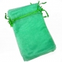 Bolsas De Organza Baratas Verde Palo 13x17