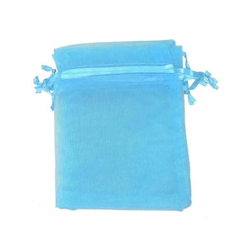 Bolsitas De Organza Turquesa 10 X 13 Bolsitas De Organza Turquesa 10 X 13