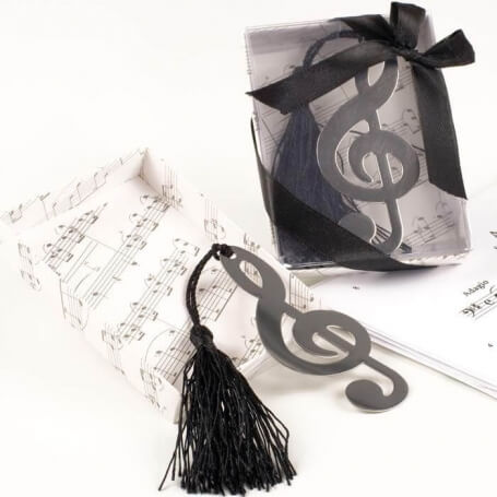 Regalo Marcapáginas Clave De Sol