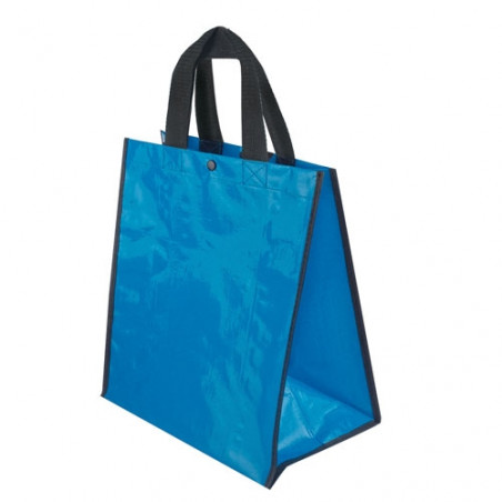 Bolsa de mano con asas negras
