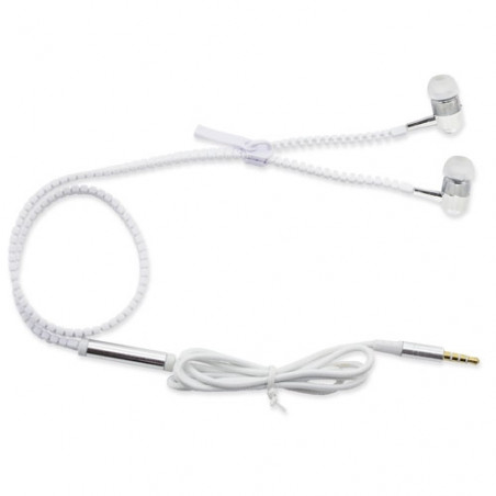 Auriculares Zip con Diseño Antienredos y Sonido Estéreo