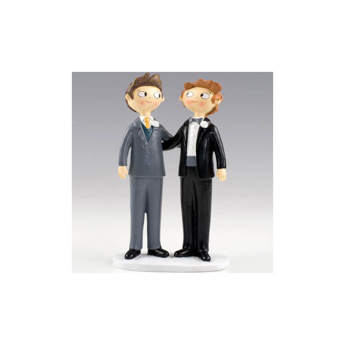 Figuras para tartas boda gay originales
