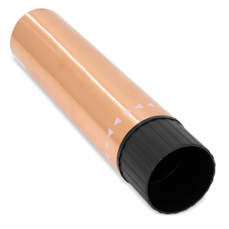 Cañón de confeti con resorte diseño elegante para eventos