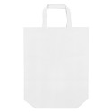 Bolsa non woven blanca con doble asa 35x39