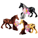 Caballo de juguete pequeño y lindo para jugar y peinar