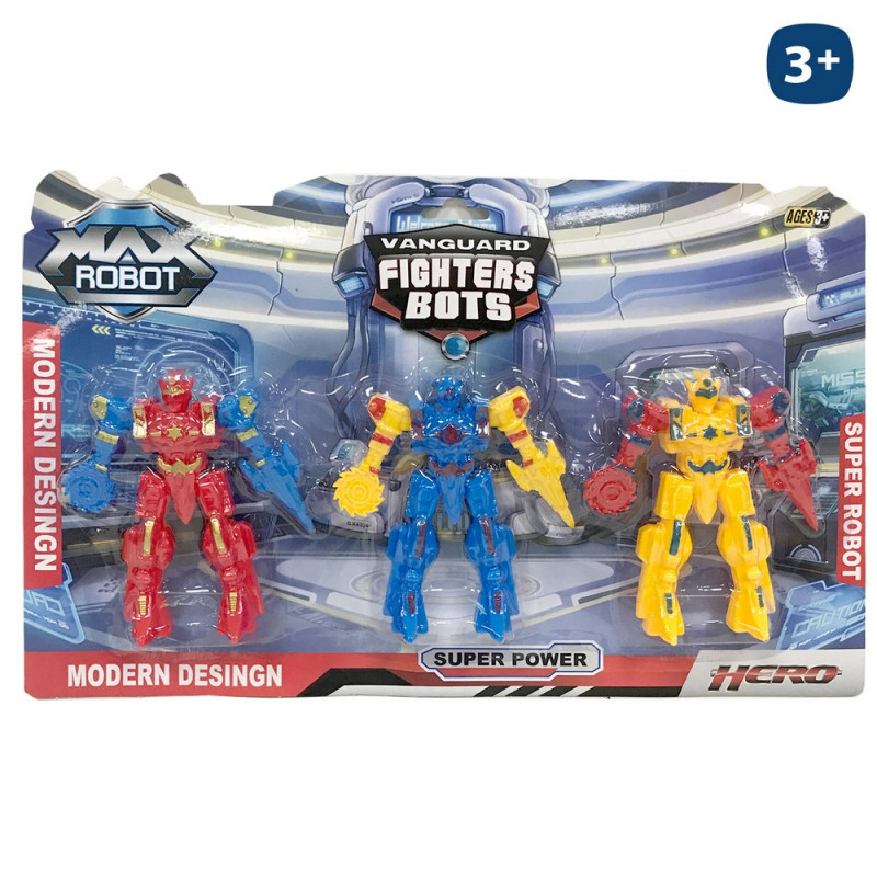 Set De Robots De Lucha De Juguete Para Niños