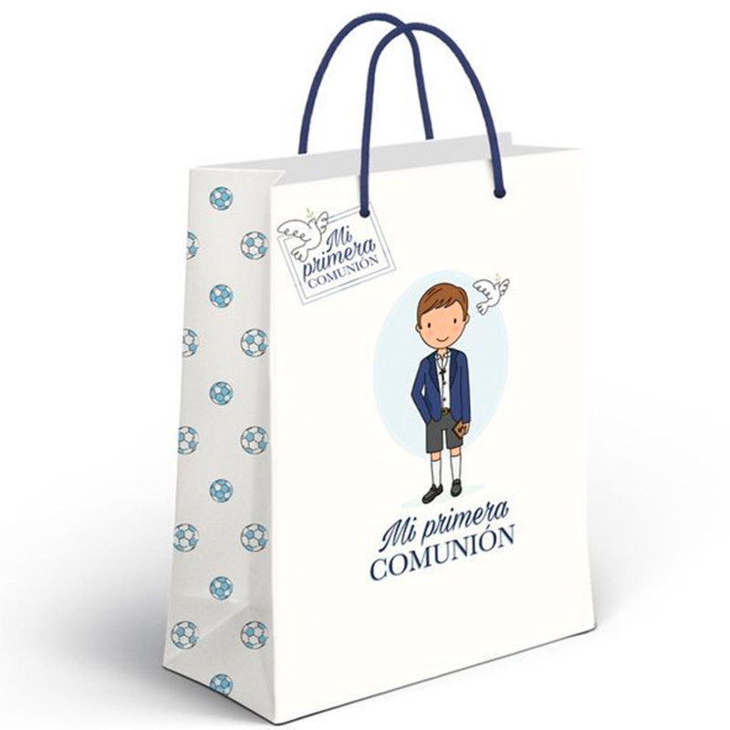 Bolsa de papel pequeña para primera comunión niños
