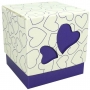 Cajitas decoradas con corazones