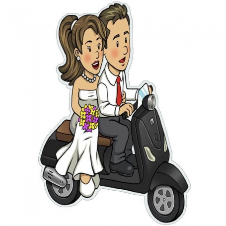 Pegatinas Novios