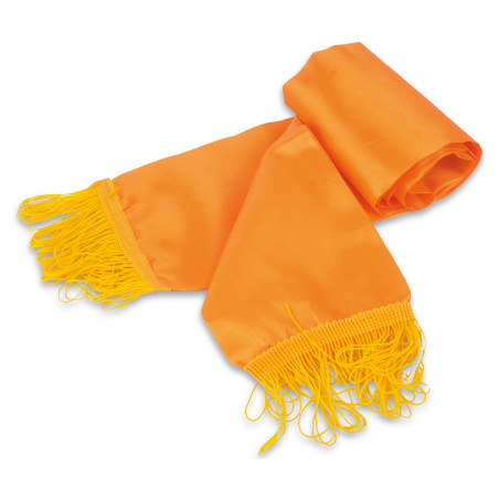 Bufanda clásica en color naranja