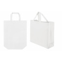 Bolsa non woven blanca con doble asa 35x39