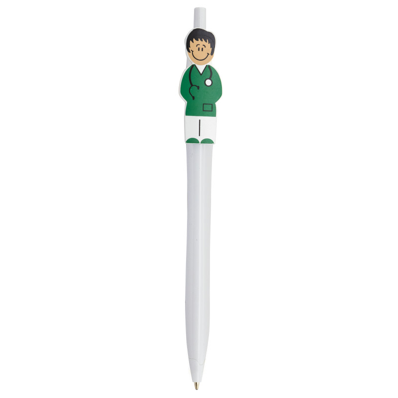 Bolígrafo con figura de médico para regalar