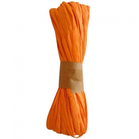 Cinta Rafia Naranja
