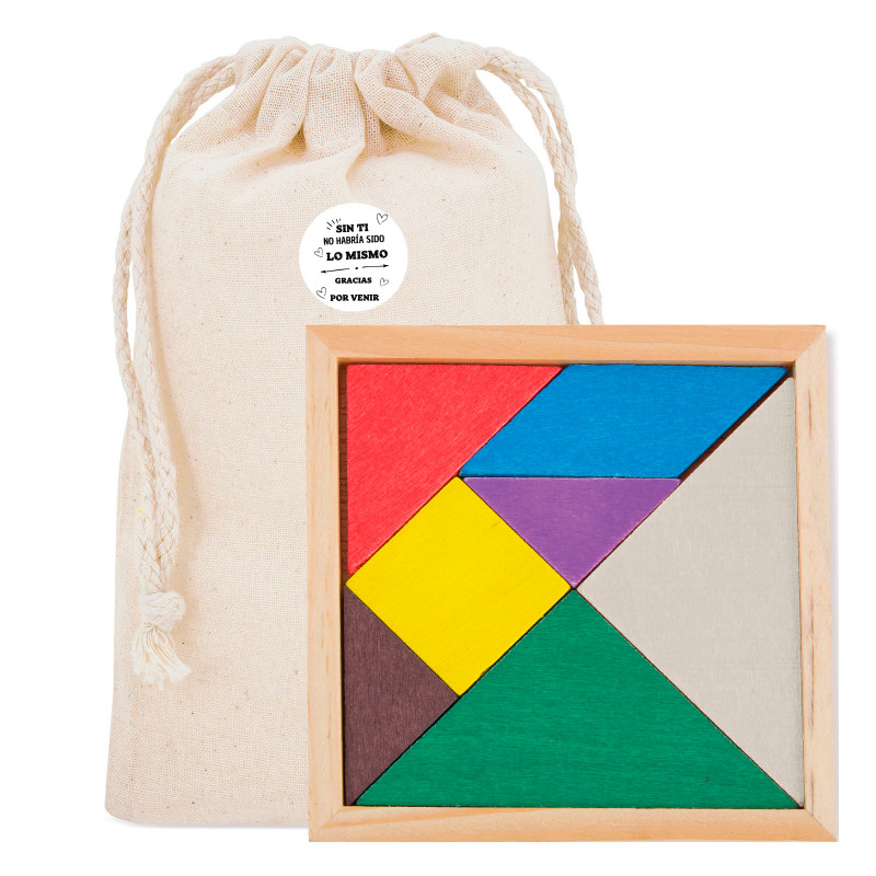 Recuerdos Originales Puzzle de madera en bolsa
