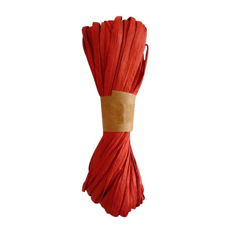 Cinta Rafia para Regalos Roja Cinta Rafia para Regalos Roja