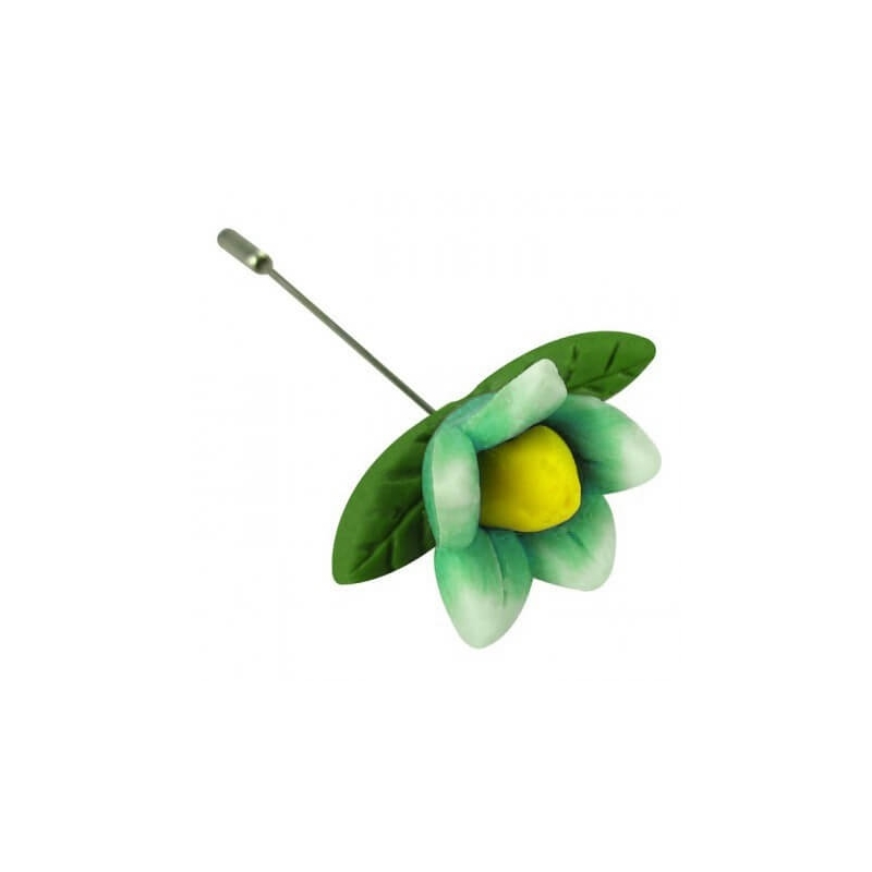 Alfiler Flor Fimo Alfiler Flor Fimo