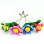 Alfileres Fimo Flores