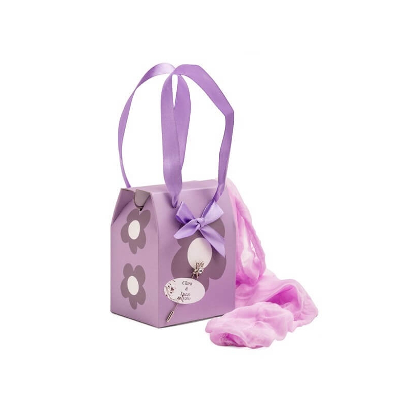 Pashmina con broche boda personalizada