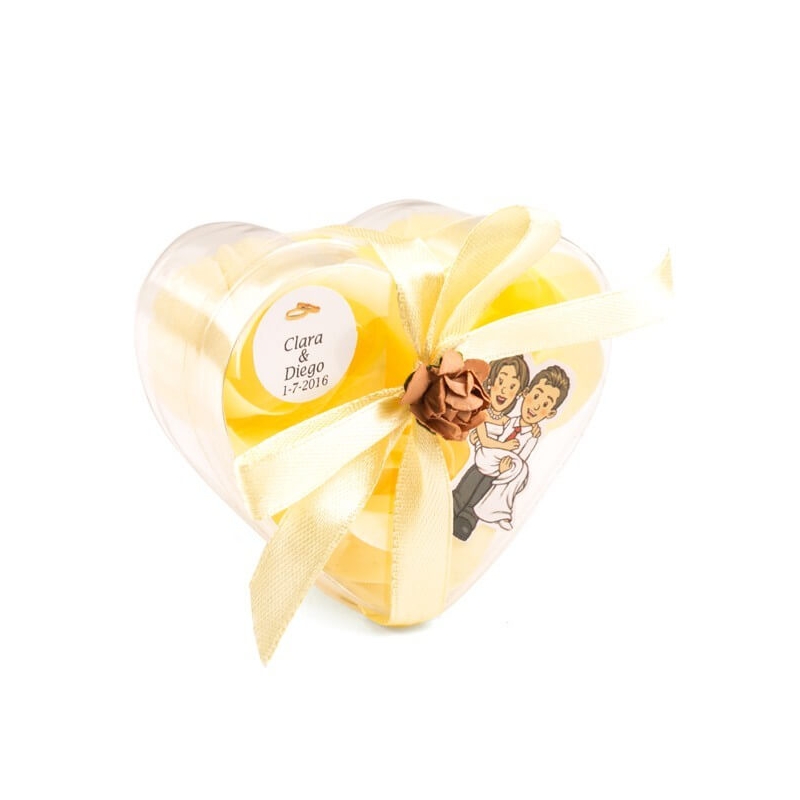 Jabones Con Forma De Rosa Personalizados Para Boda Con Adhesivo De Novios Jabones Con Forma De Rosa Personalizados Para Boda Con Adhesivo De Novios