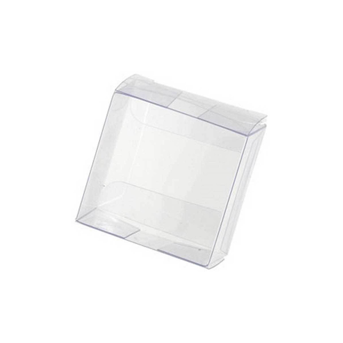 Caja de acetato transparente