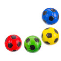 Pelota de foam diseño fútbol colores 10cm para jugar